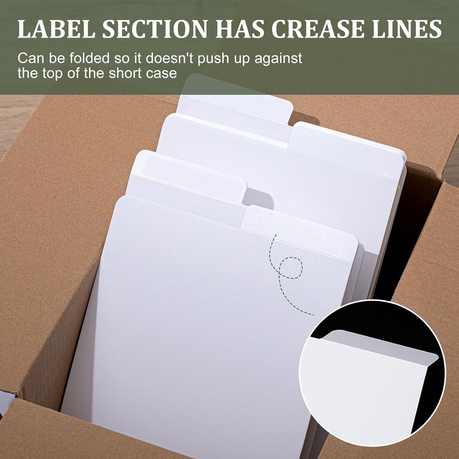 100 White Comic Book Dividers - Organize Efficiently!
