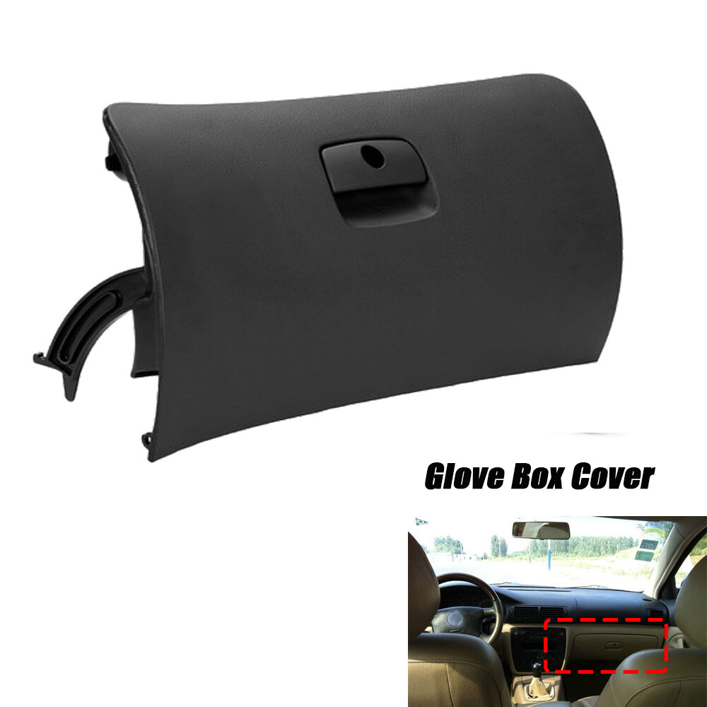 Car Storage Glove Box Door Lid Drawer Cover Black For VW Passat B5 1998 - 2005