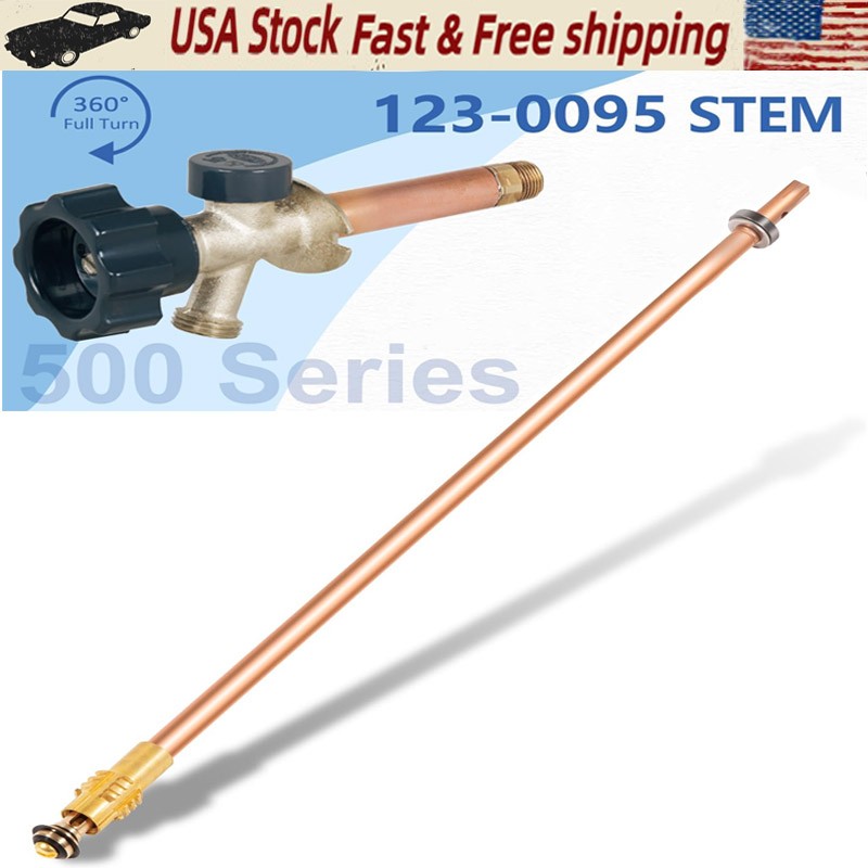 123-0095 500 Series Mansfield Style Stem Assembly for 12In Sillcock ASFP OAL 16"
