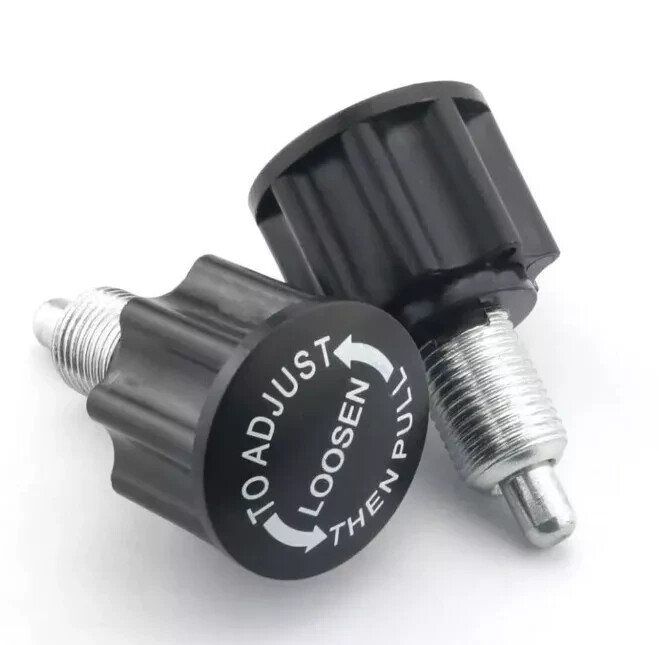 Set of 2 M16 Pop Pull Pins Knob 2PCS Indoor Exercise Bike Locking Loosen Bike