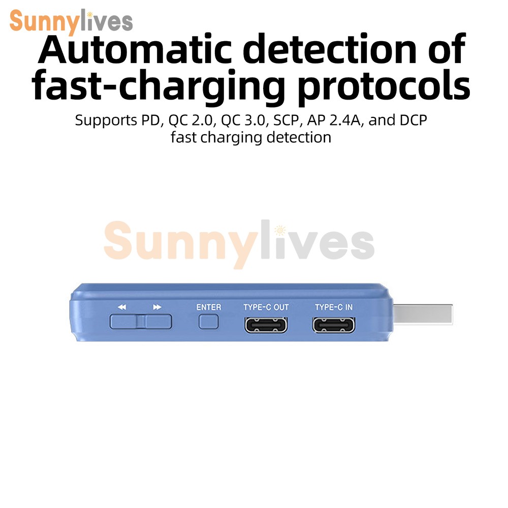 XA3 Pro LCD Digital Voltage Current USB Power Meter Protocol Auto Identification