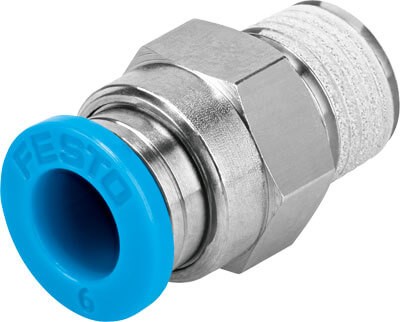 Festo 153004 QS-1/8-8 Push-in fitting