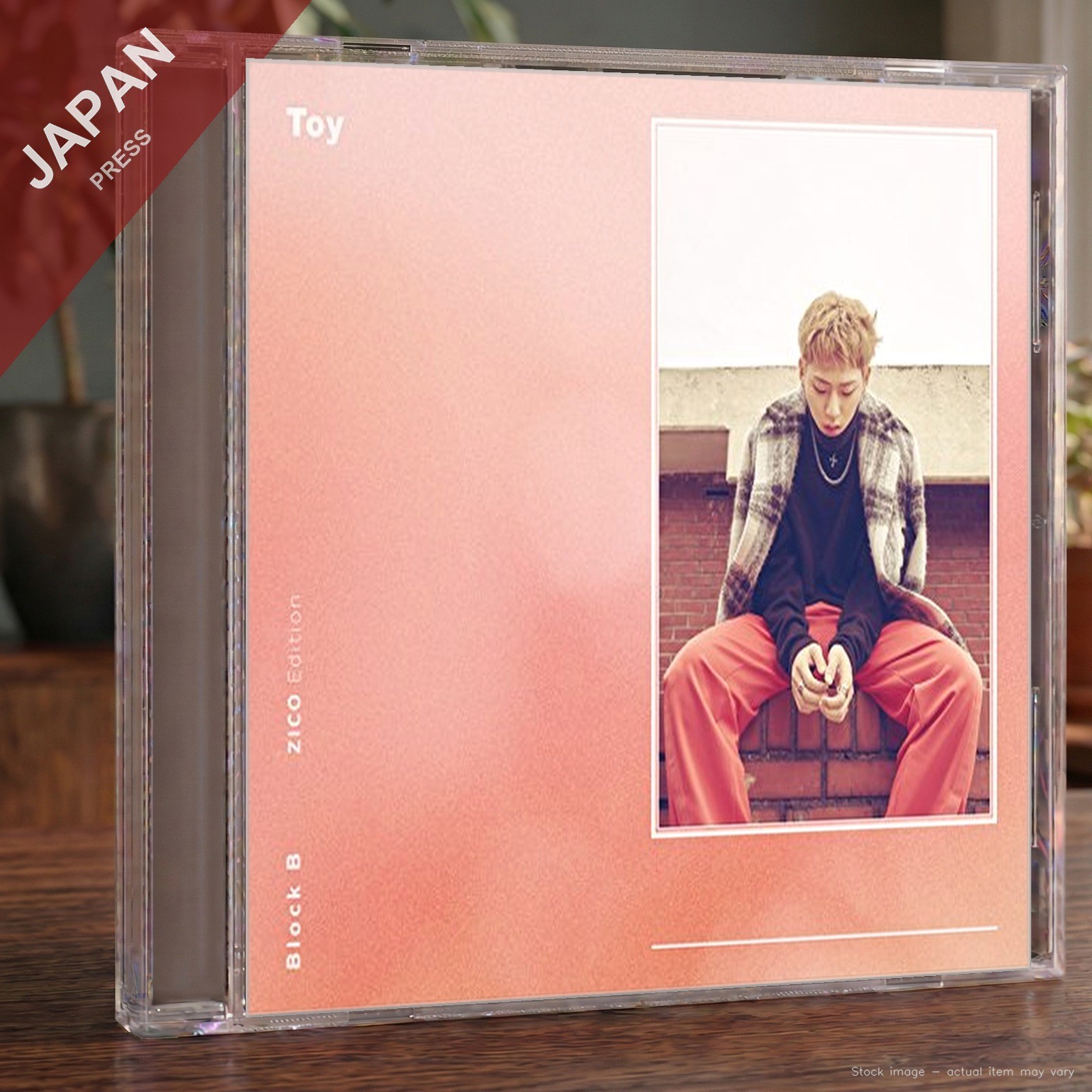 Block B - Toy(Japanese Version)初回限定盤ZICO Edition CD Japan Import