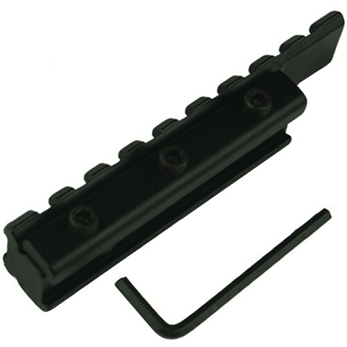 3/8" Dovetail to 7/8" Weaver With Stop Screw