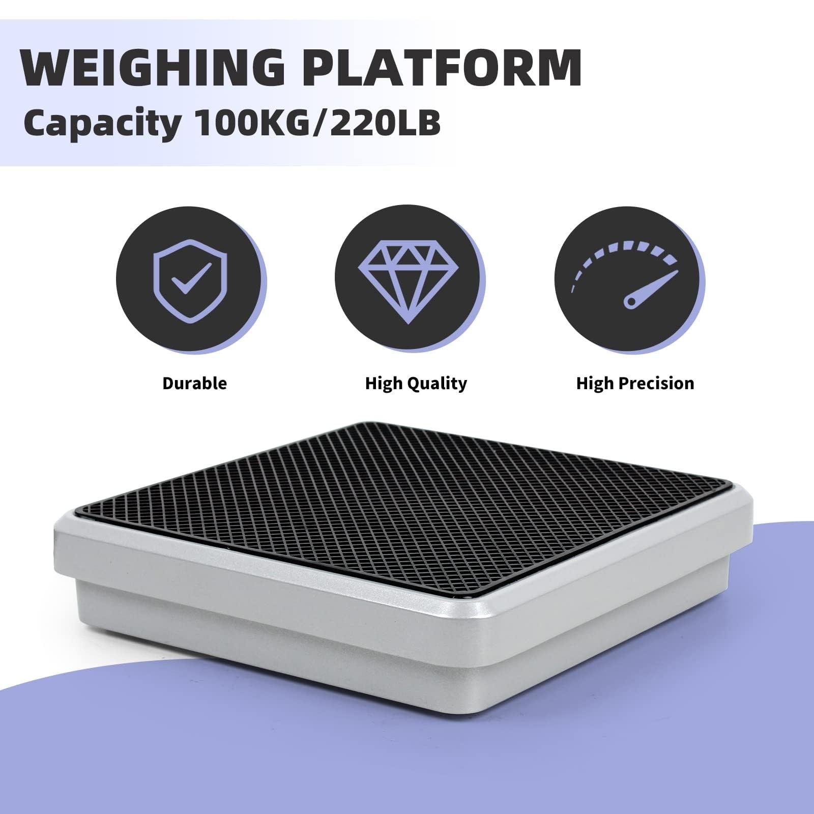 BACOENG Digital Electronic Refrigerant Charging Weight Scale 220lbs for HVAC ...