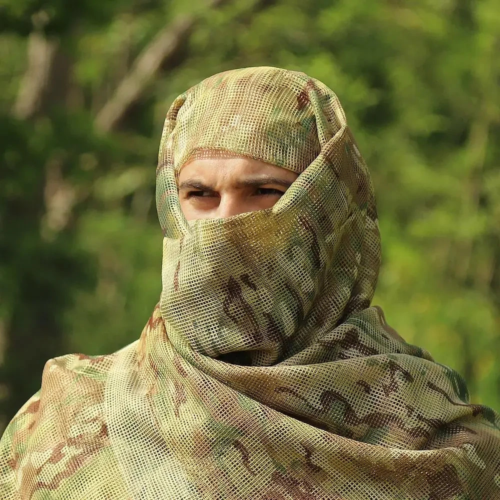 Camouflage scarf-mesh Multicam light💙💛