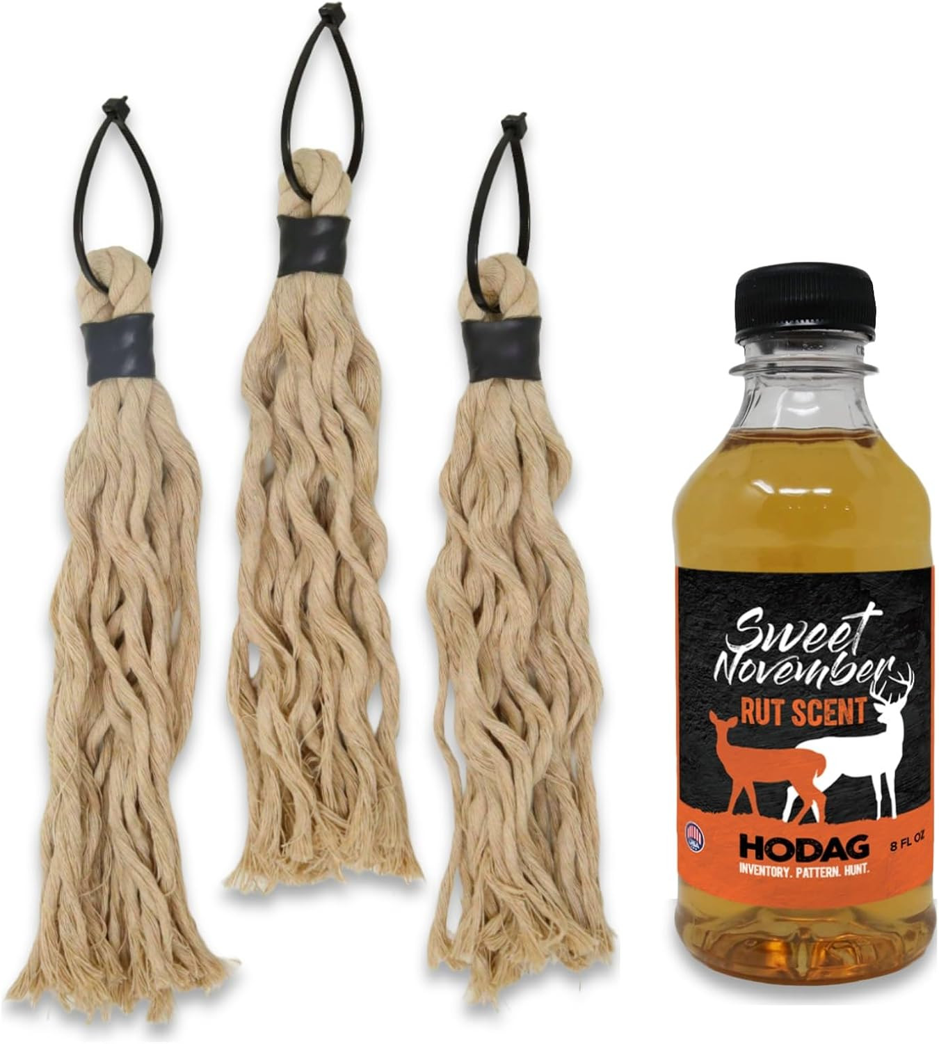 Rut Tassel Pack – Create Mock Scrapes for Deer Hunting – Effective Whitetail Att