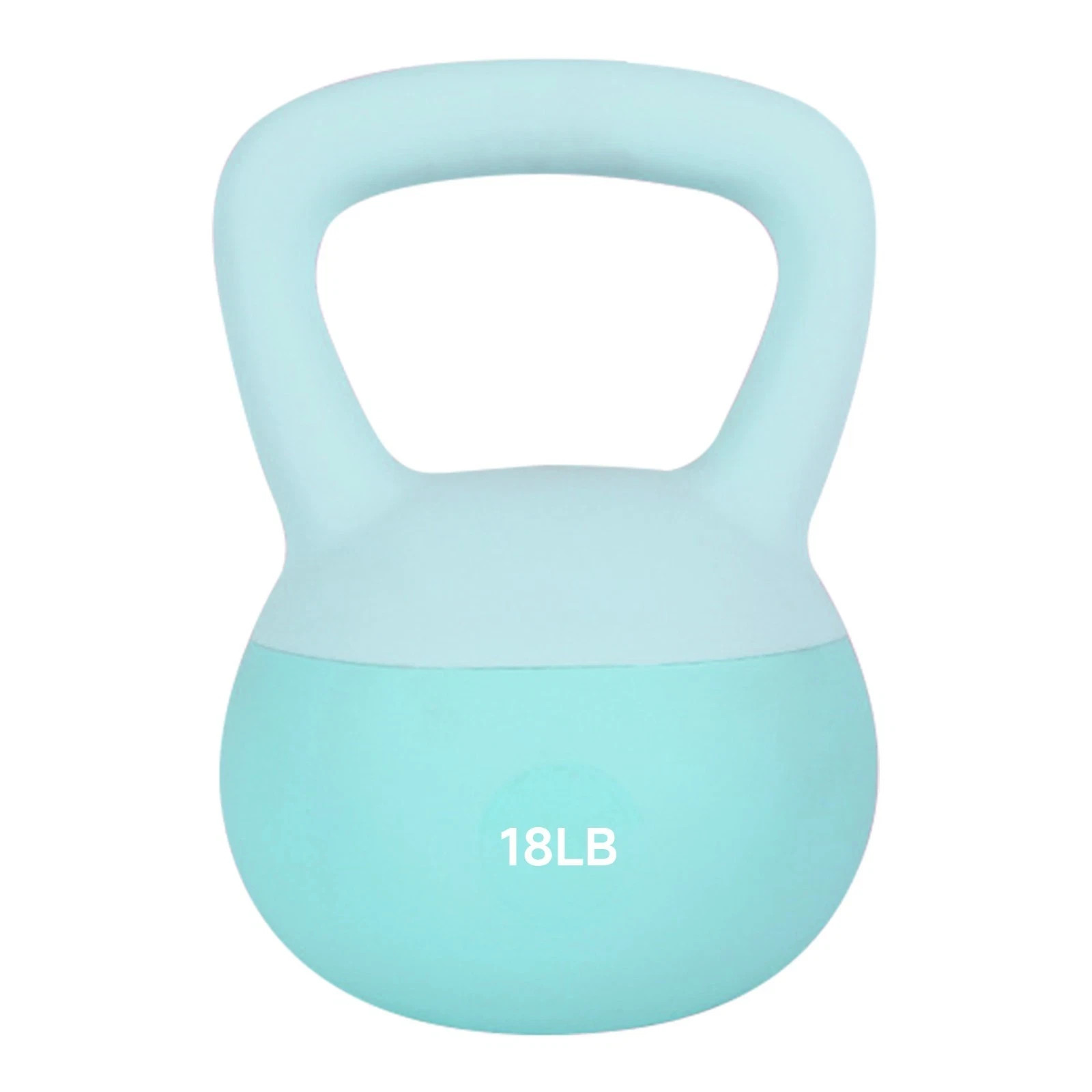 Leikefitness 18LB Soft Kettlebell Steel Shot Filled Home Fitness Men Women