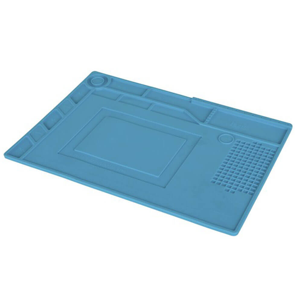 Heat resistant Silicone Benchtop Work Mat Suitable For Soldering (389 x 263mm)