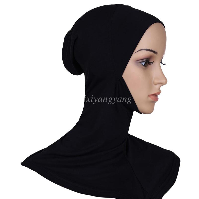 New Women Muslim Headscarf Inner Hijab Caps Islamic Underscarf Hats Ninja Hijab