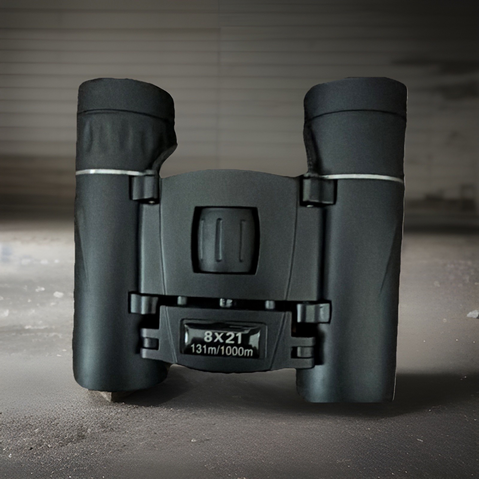 Compact 8x21 Roof Prism Binoculars, Foldable, Fully Coated, with Carrying Case