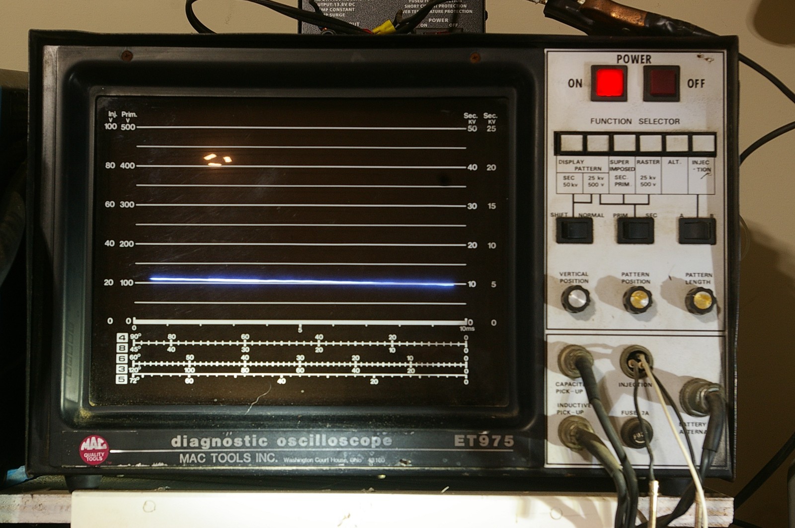 Automotive ignition analyser in tools/ testers