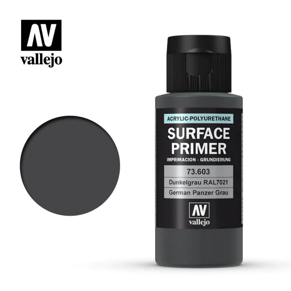 Vallejo Surface Primer 73.603 German Panzer Grey 60ml