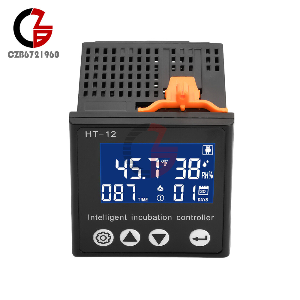 HT-12 LCD Temperature Humidity Controller Smart Incubator Temperature Controller