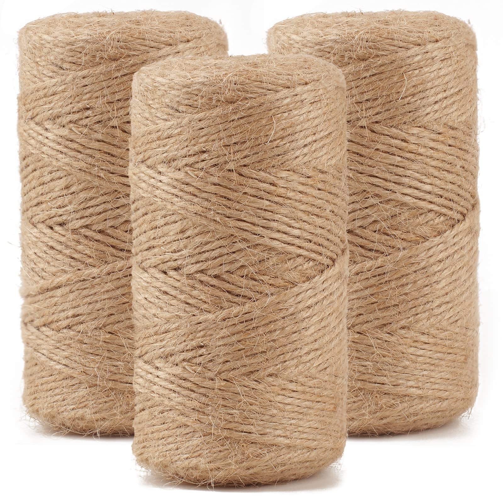 Natural Jute Twine, for Gardening, Plant, Gift Wrapping Art, Wedding Decoration