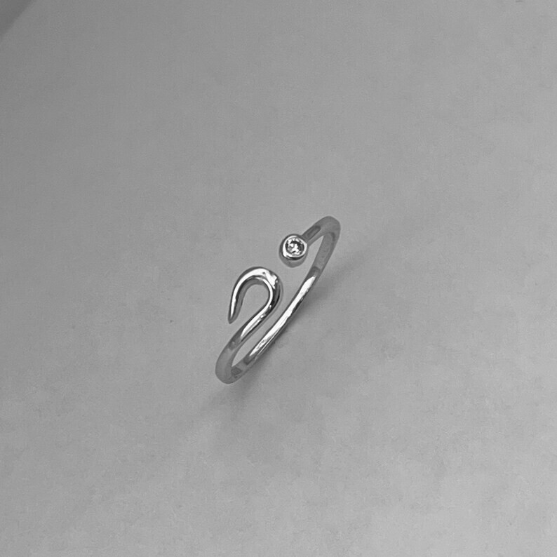 VALENTINE GIFT Adjustable Women's Solid Metal Delicate Toe Ring 925 Silver