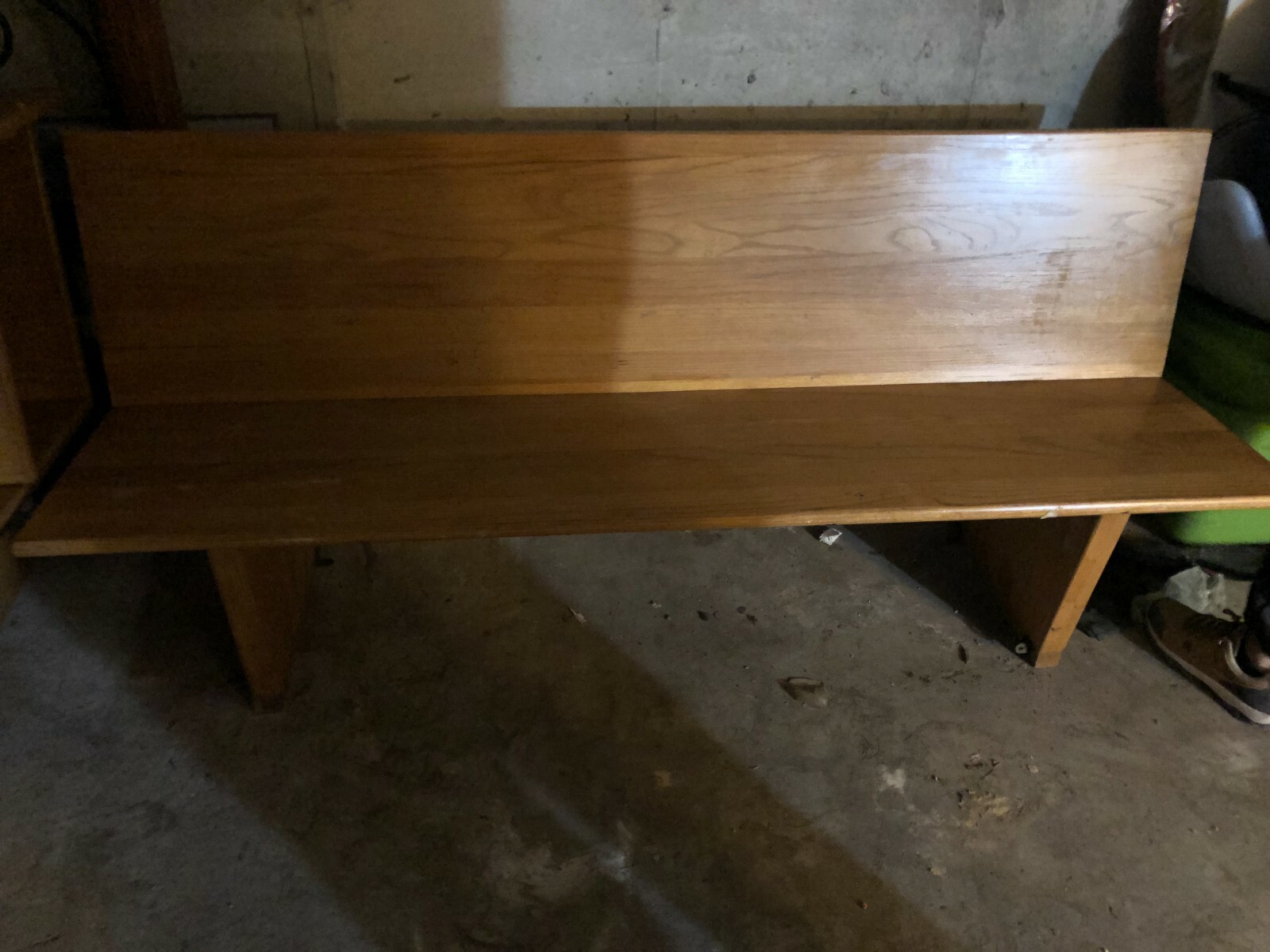 Solid Oak/Wooden Pew Bench