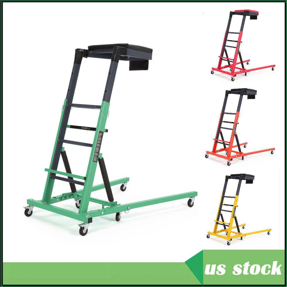 ✨Automotive Topside Creeper 400LBS Adjustable Height Movable with 6 Wheels