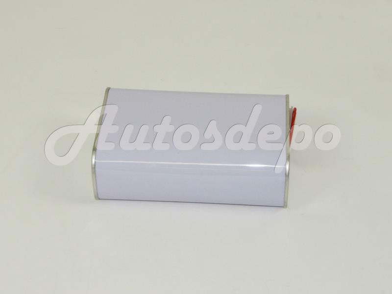 Quart (1000 ml) Rectangular Type Paint Tin Can , With Plastic Cap QTY : 6