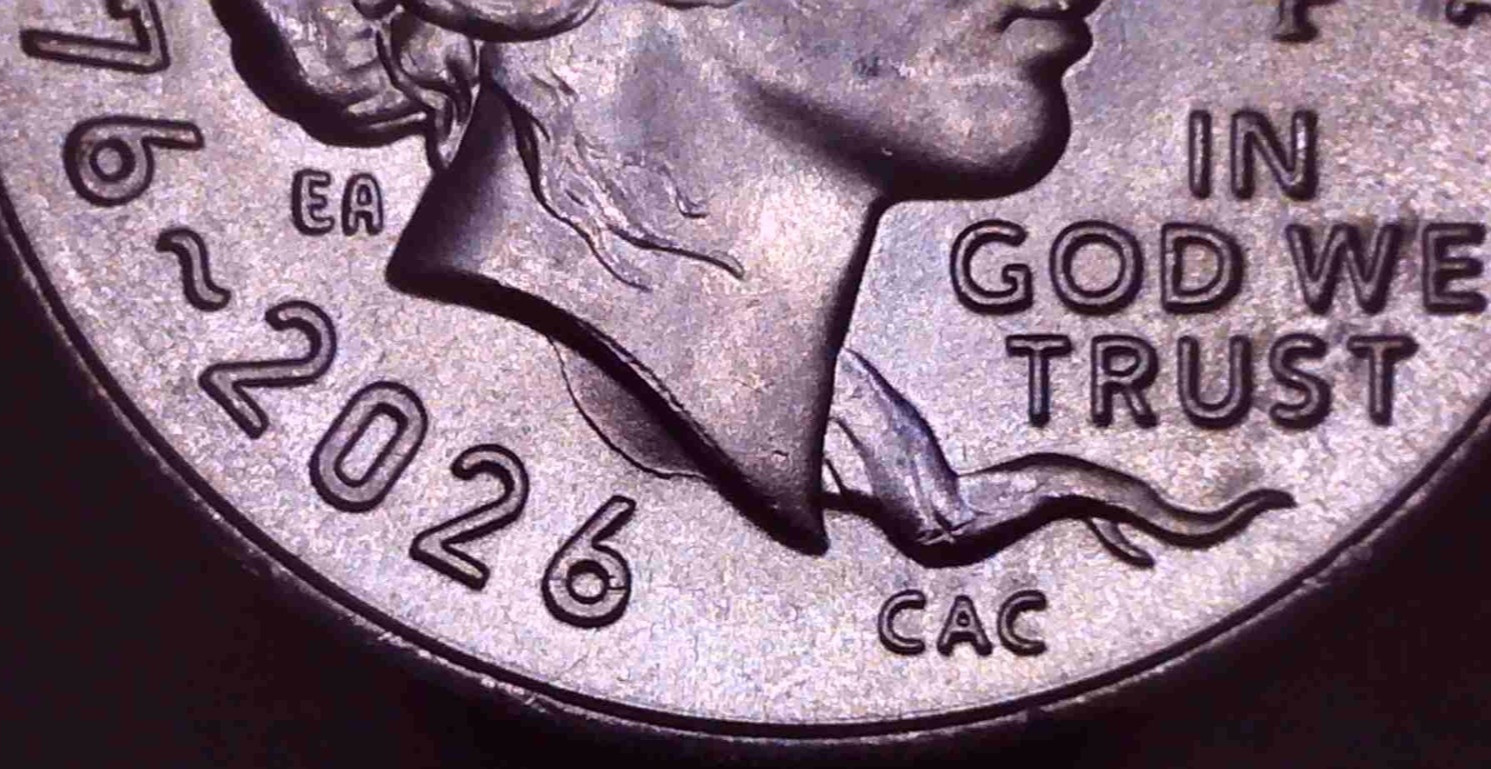 2026 P  BU Semi Q Dime Die Break Error BU Bank Roll First Run Batch *Free Ship*