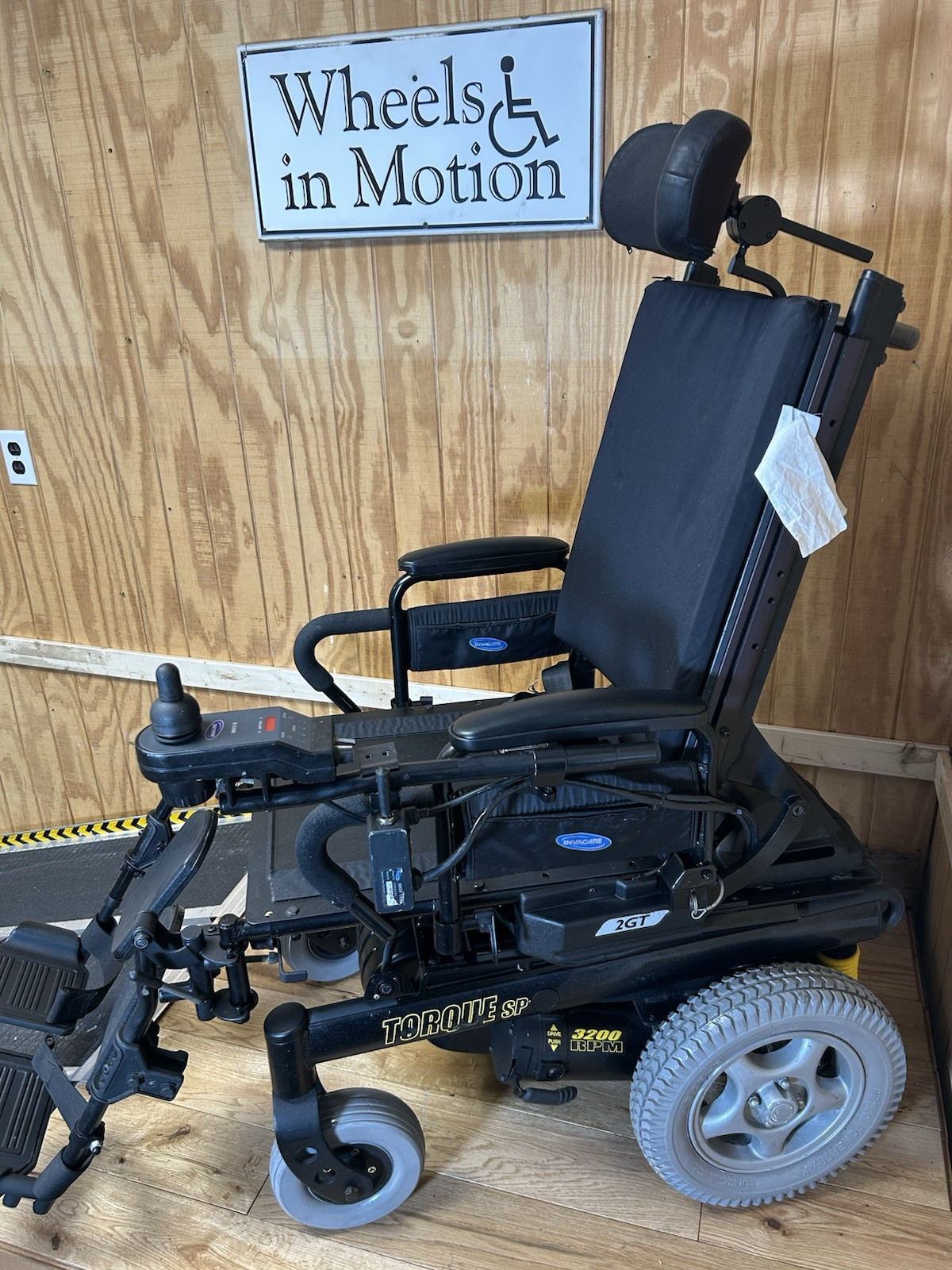 Invacare Storm Torque SP Power Wheelchair W/Tilt 18” x 18”