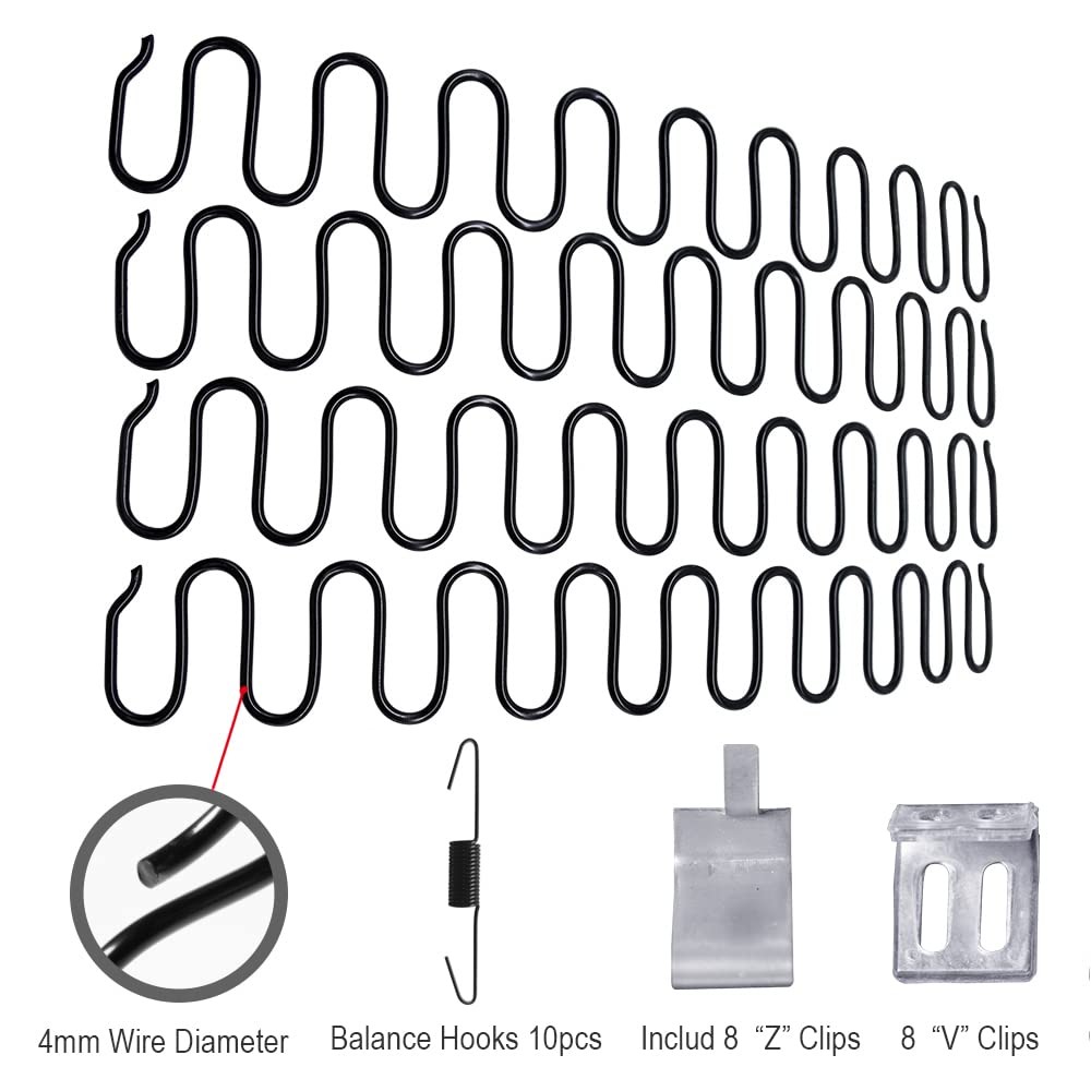 15" Upholstery Spring Seat Repair Replacement Kits for Furniture Sofa Couch R...