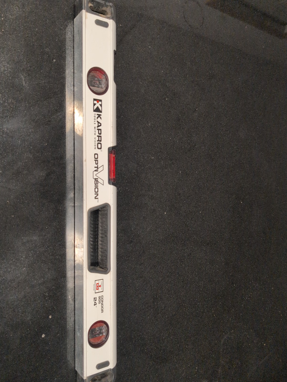 Kapro 905-41-24M 24 Inch Condor Box Level with OPTIVISION & Plumb Site, Magnetic