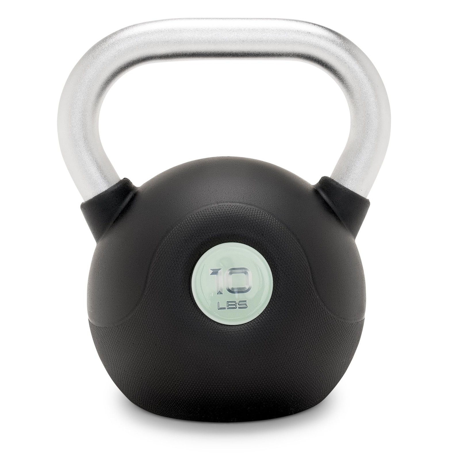 PU Coated Strength Training Kettlebell - 10 LB - MCKB-010-GREEN
