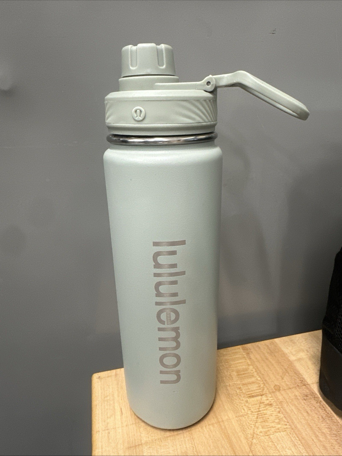 Lululemon Back To Life Sport Water Bottle Light Gray