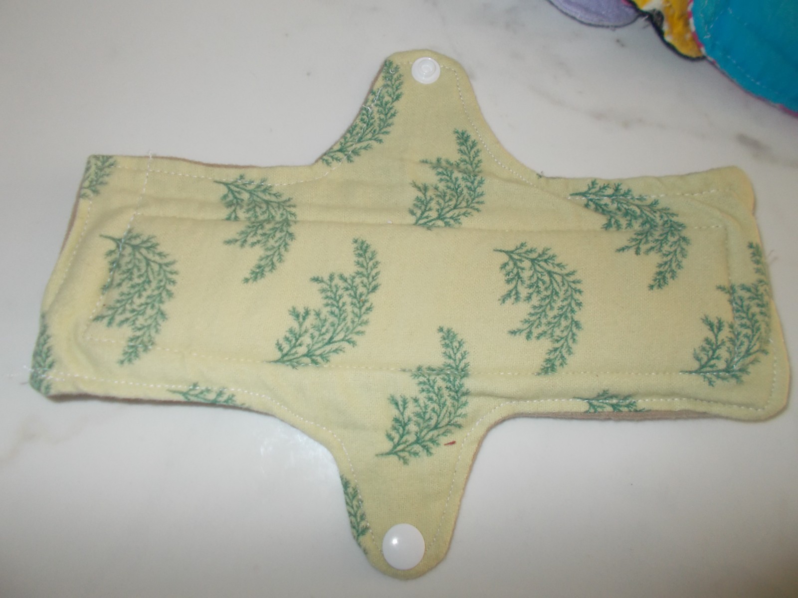 Reusable Cloth Menstrual Pad Panty Liner Pack 10 w. snaps