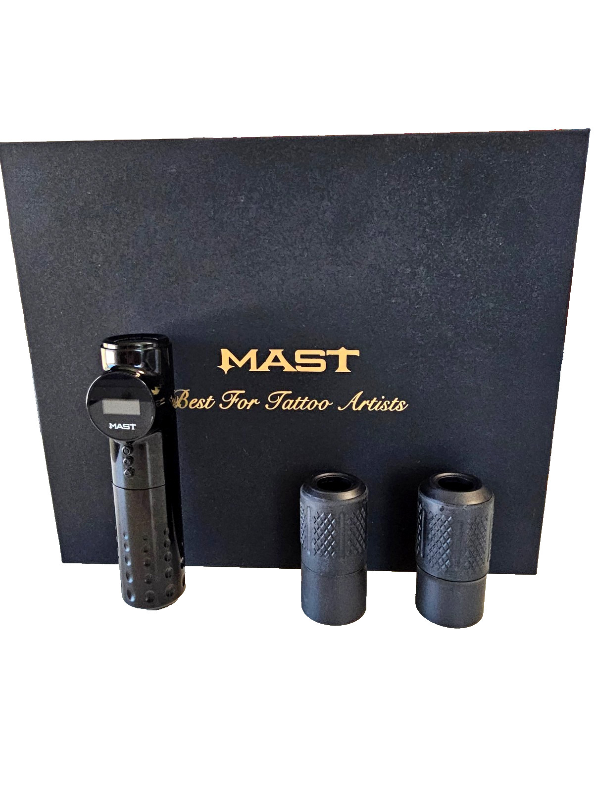 MAST Archer Blue Wireless Tattoo Machine LCD Display WQP-010-26  Coreless Motor