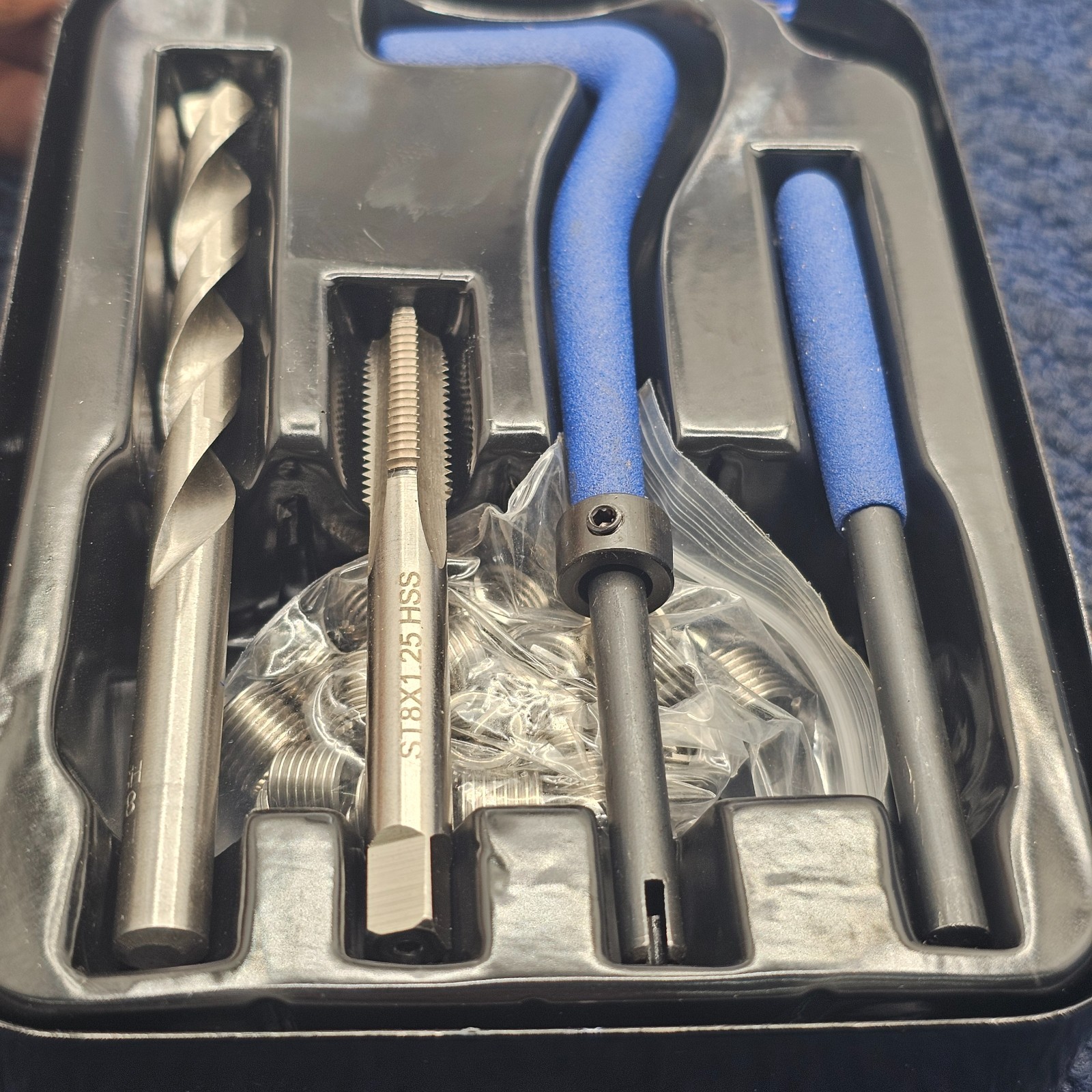 Orion Motor Tech M8 x 1.25 Thread Repair Tools For Rethreading Internal Threads