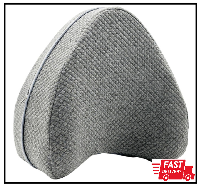 Gray Replacement Cover for Contour Leg Knee Pillow - Comfort and Support