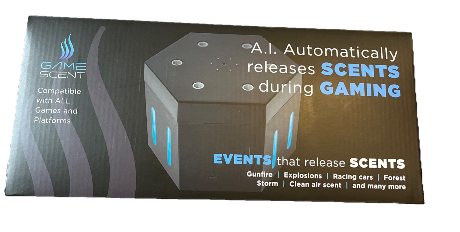 GameScent AI Scent Atomizer For All Video Game Consoles w/ 6 Scents & FREE SHIP