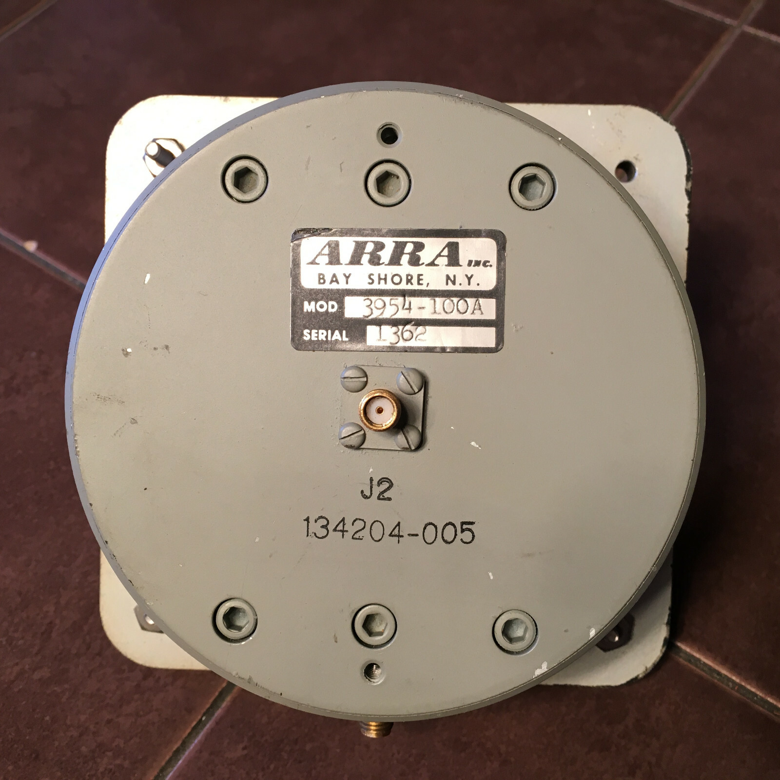 ARRA Variable Attenuator 3954-100A ,, 134204-005 sn 1362