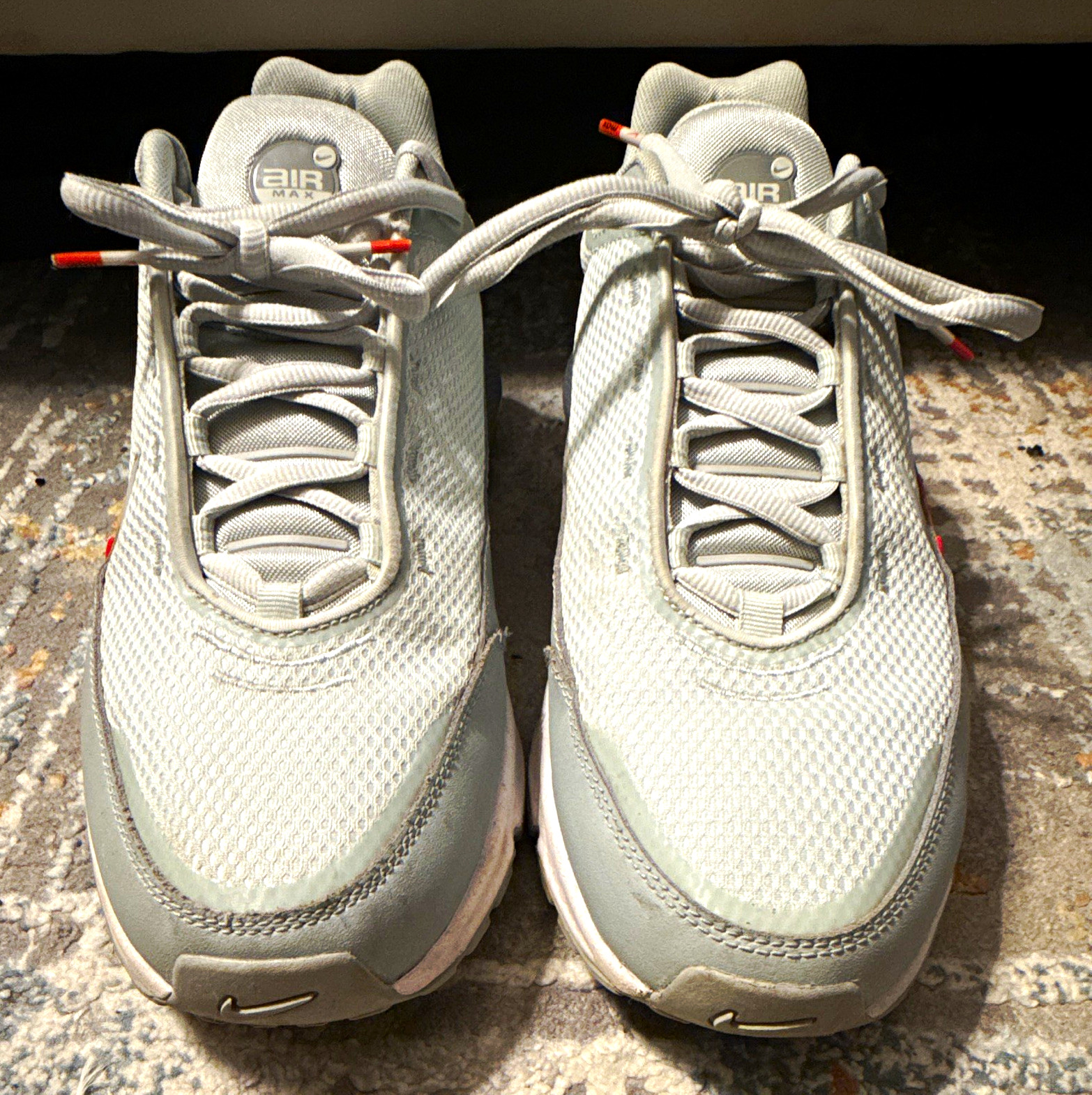Nike Air Max Pulse Light Silver Picante Red Low Top Lace-Up Mesh HQ2573-003