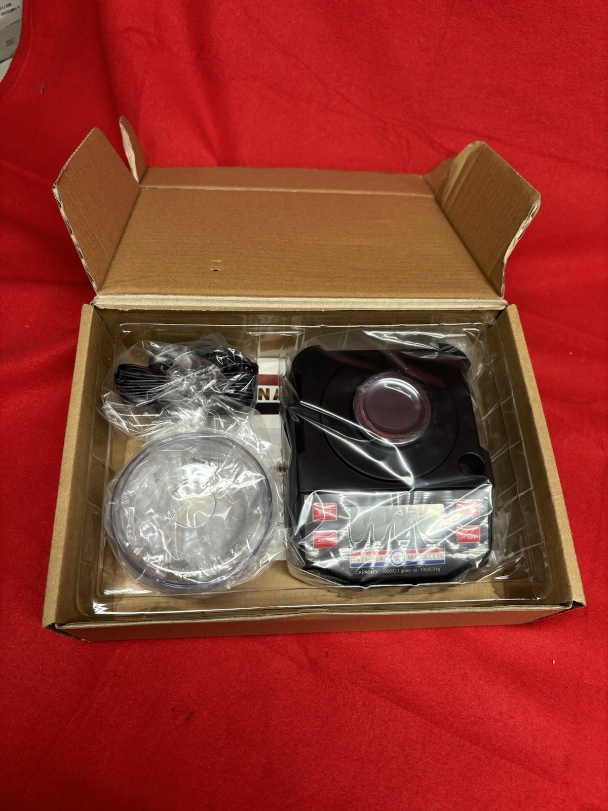 National Metallic Electronic Powder Scale 1600 Grain Capacity