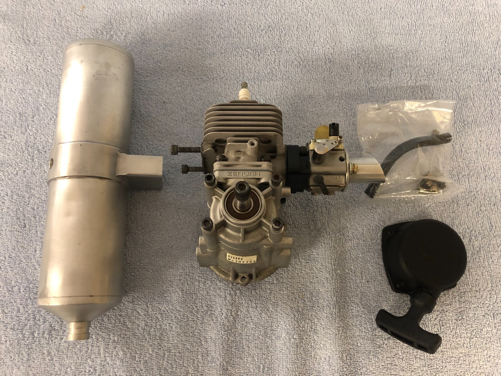 Zenoah G260PUH RC Helicopter Engine With Mufler