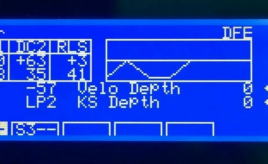 Kawai K5000 / K5000S / K5000W / K5000R Custom (Negative) LED Display !
