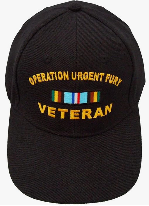 Operation Urgent Fury, Ribbons, black hat