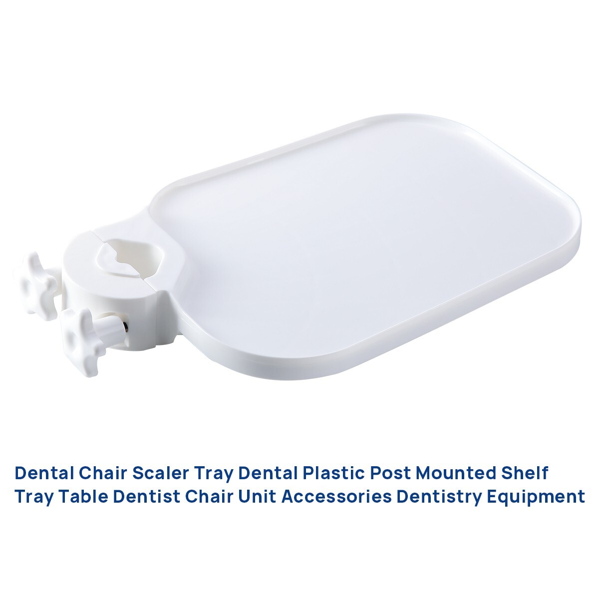 Dental Plastic Post Mounted Tray Table/Surgical LED Light Lamp for Chair Unit
