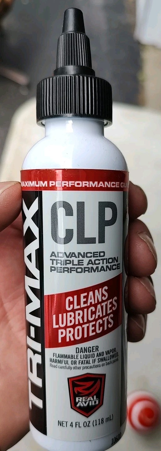 Tri-Max CLP Gun Cleaner Lubricant 4oz Bottle 3 in 1 Oil New