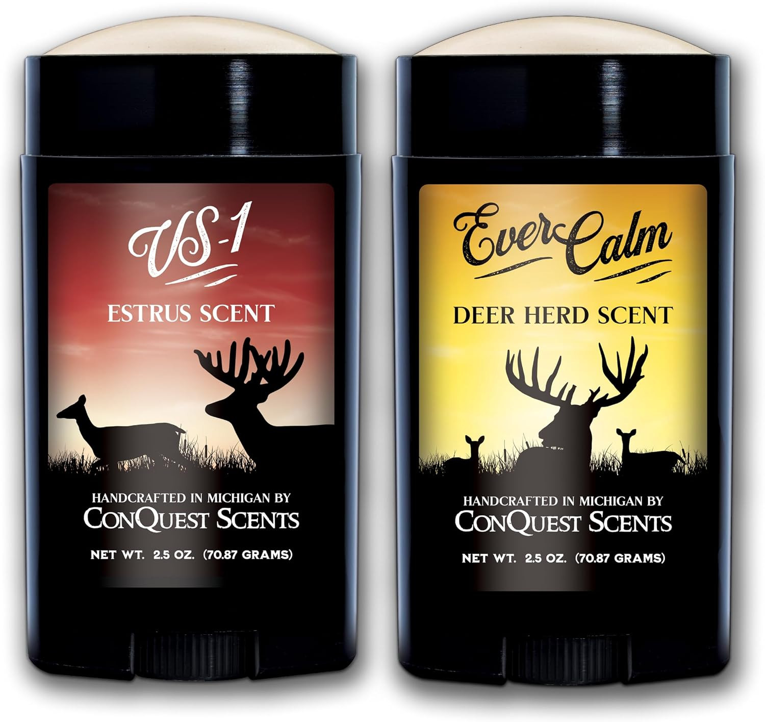 Hunter’s Package – Vs-1 & EverCalm Deer Herd Scent Stick, Deer Attractant & Calm