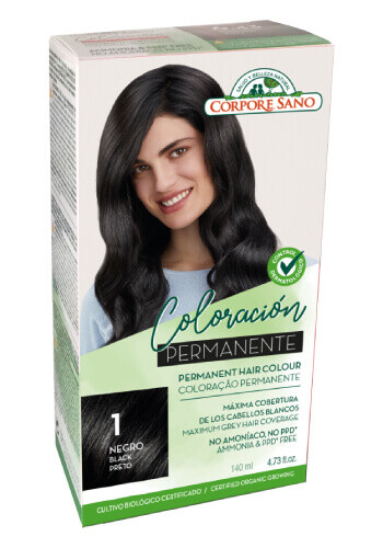 Corpore Sano Permanent Hair Color NO AMMONIA,NO PPD,NO PARABENS,NO RESORCINOL