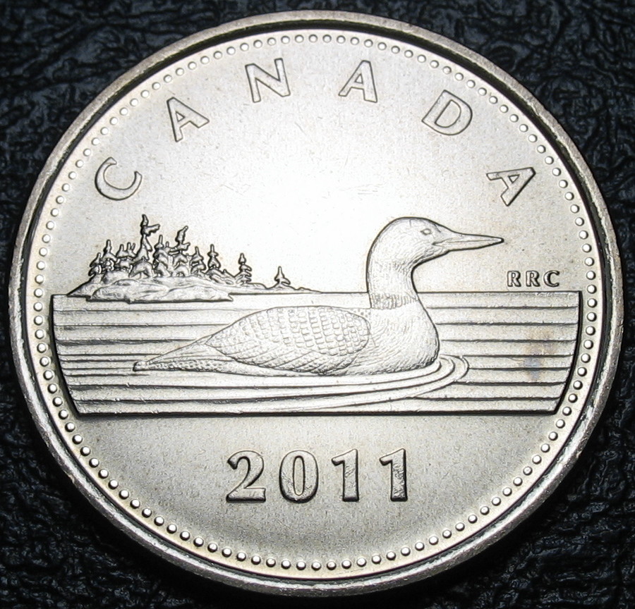 Canada 2011 Loon Royal Canadian Mint Token / Medallion Copper-nickel 28mm