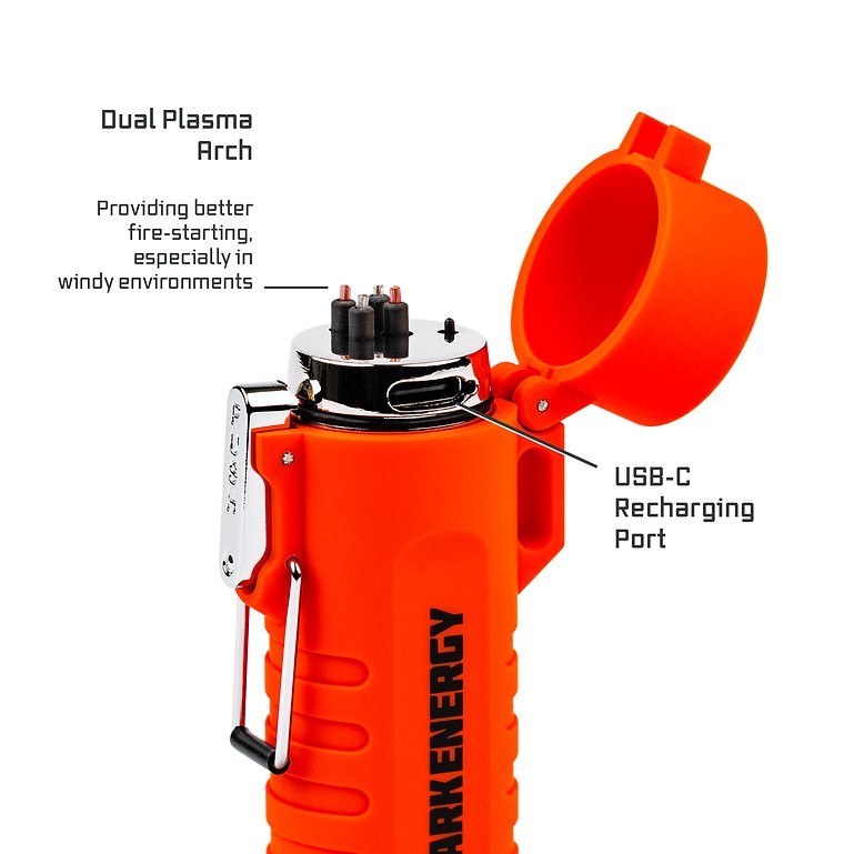 Dark Energy Plasma Lighter + Flashlight | Rechargeable-Waterproof-Arc