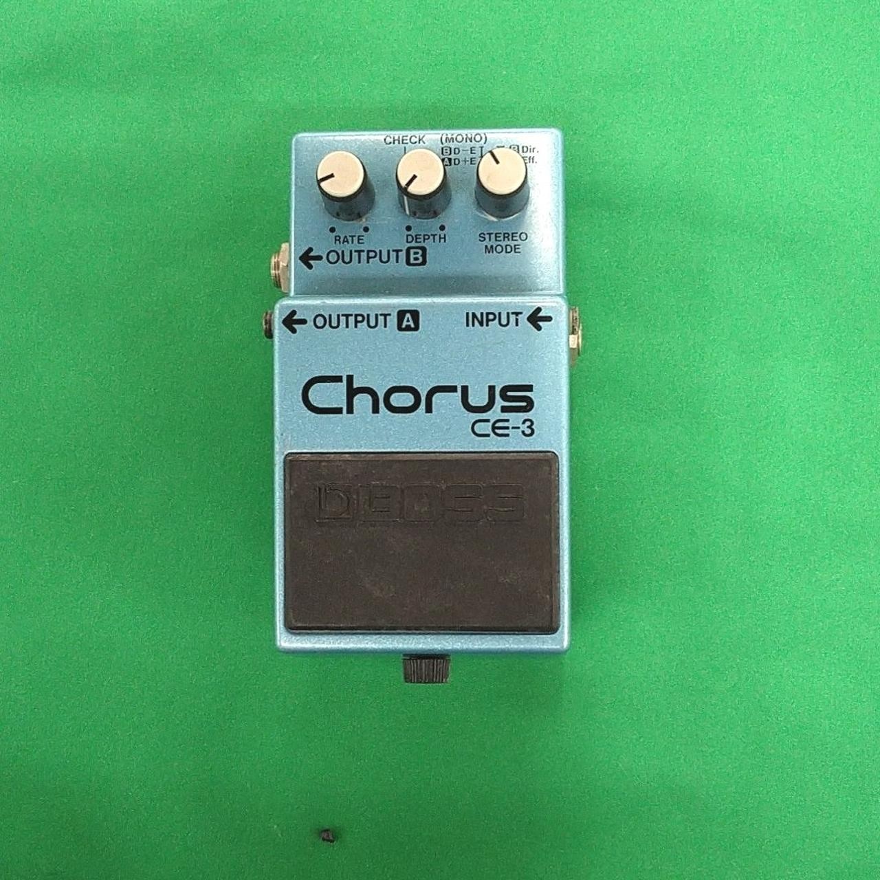 BOSS CE 3 ACA Taiwan Chorus Pedal Guitar Effects Unit Vintage Used Rare