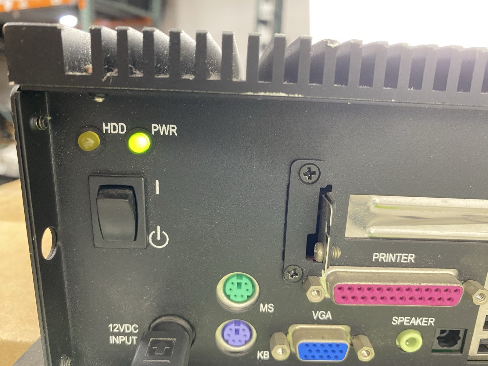 ARISTA BoxPC-128M Windows XP Professional Interface