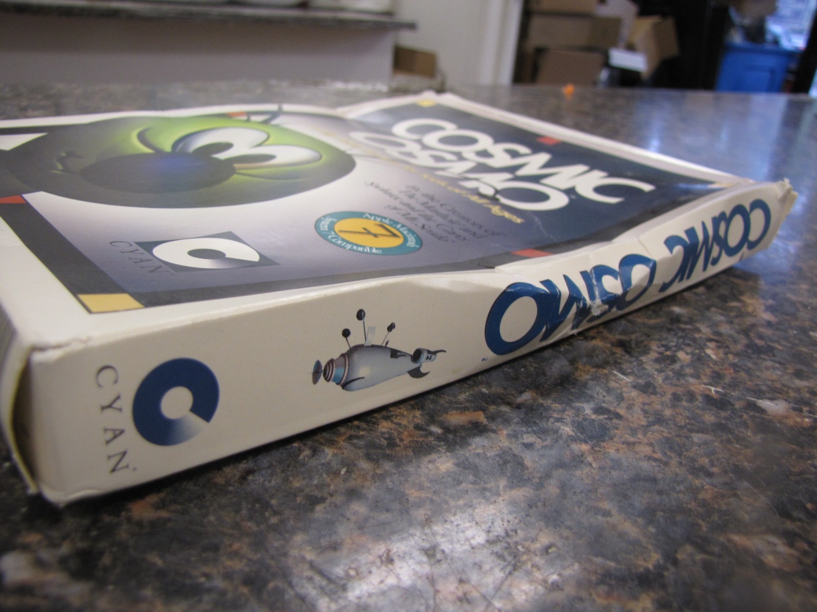 Cosmic Osmo 1993 Version MAC Computer Program Software Big Box 3.5” Disks -RARE