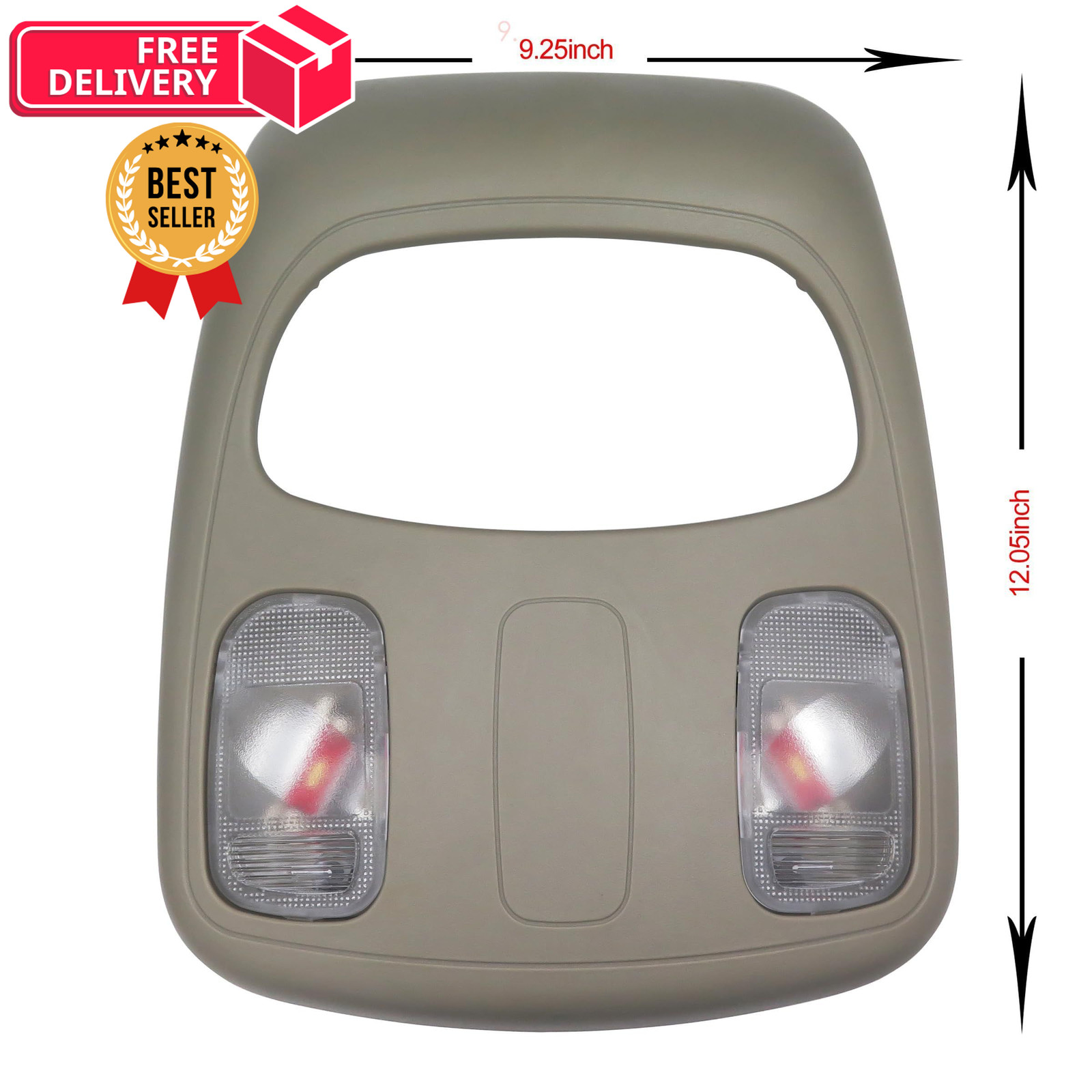 SHISHISHUN UPGRADED Overhead Console Dome Map LED Reading Light Lamp...